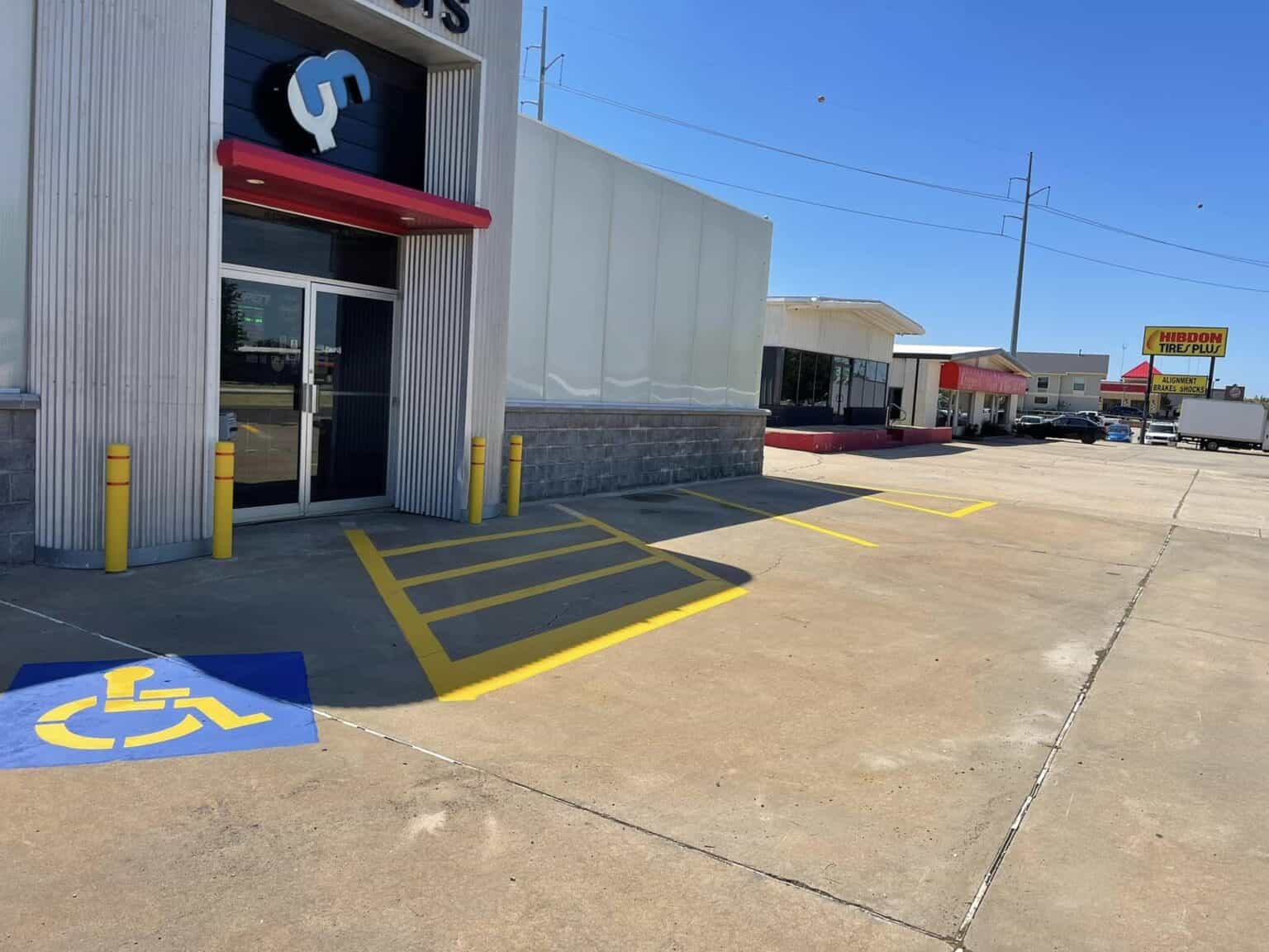 Parking Lot Striping OKC Buster Paint Striping